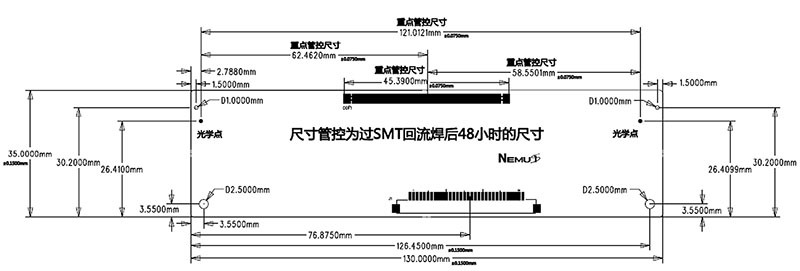 LQ315T3HC64 外观尺寸图